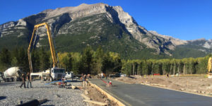 Commercial concrete by Competition Concrete, Canmore, Calgary and Bow Valley area